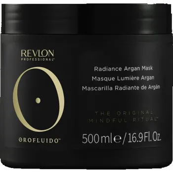Kosmetika REVLON PROFESSIONAL OROFLUIDO – Veganská maska s arganovým olejem pro suché a poškozené vlasy 500 ml pro suché a poškozené vlasy