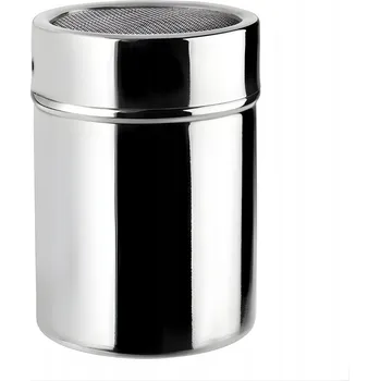 Dávkovač mýdla Nádoba se sítkem dávkovač na moučkový cukr skořice kakaová 7x5 cm