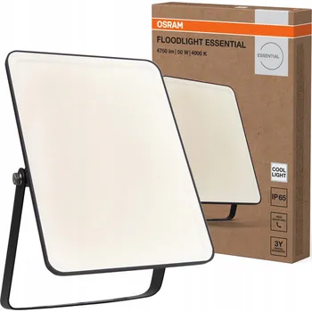 LED Reflektor Venkovní Světlomet 50W 4000K Černý