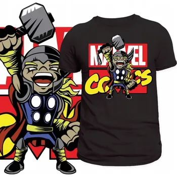 Pánské oblečení Pánské tričko s potiskem Thor Marvel Comics Superhrdina Dárek 3XL
