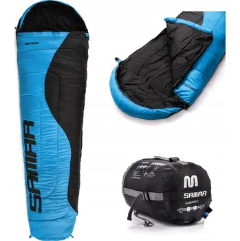 Spacák TEPLÝ SPACÁK METEOR SAMAR MUMIE PRAVÝ modrý