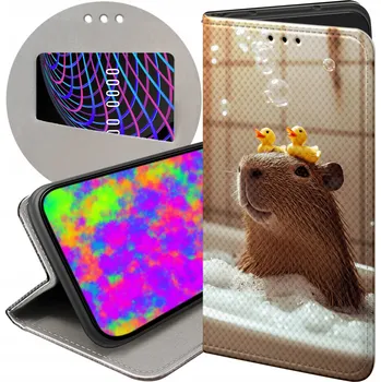 Pouzdro na mobilní telefon Flipové pouzdro Hello Case pro Xiaomi Redmi Note 10, vícebarevné