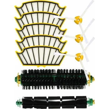 Sada příslušenství pro robotický vysavač Filtry a kartáče pro vysavač IROBOT Roomba 505 malá sada 10ks