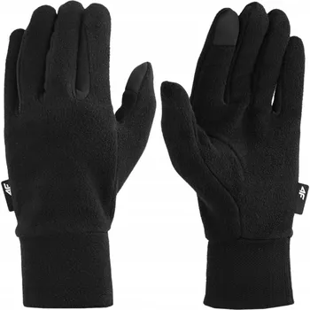 Rukavice Polarové rukavice s dotykovou obrazovkou unisex 4FWAW24AGLOU083