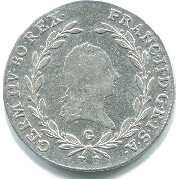 František II. 20 Kreuzer 1795/G. Nagybánya. Ag.