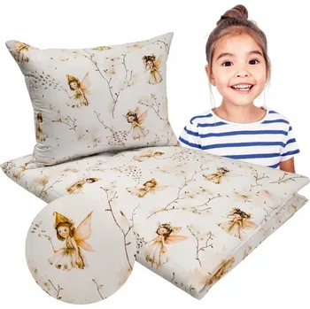 Povlečení Sada povlečení Głęboki Sen 100 x 160 cm béžová