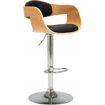 Barová židle VidaXL Barová Židle černá 108 cm dřevěná