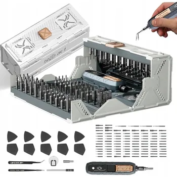 Šroubovák SADA PRECÍZNÍCH ŠROUBOVÁKŮ, BITŮ A NÁŘADÍ 180v1