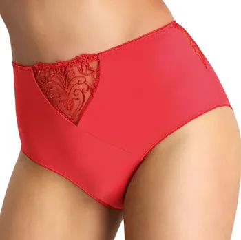 Dámské spodní prádlo Kalhotky kalhotky Nessa Sonata N01 červená 42 (XL)