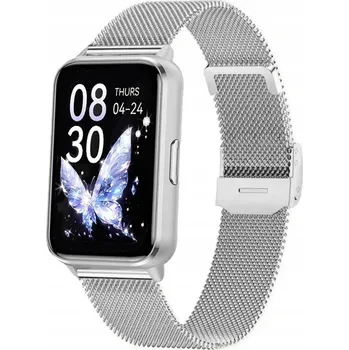 Hodinky Chytré Hodinky Rubicon RNCF48 stříbrné