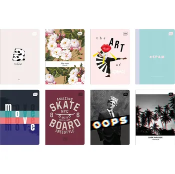 Sešit Školní sešit A5 linkovaný, 60 listů Interdruk 1 ks mix barev, náhodný výběr