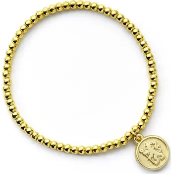 Náramek Náramek s korálky fotbalového klubu Chelsea ve zlaté barvě s míčem