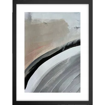 Obraz Obraz plakát v černém rámu do obýváku 30x40 abstrakce foto na zeď