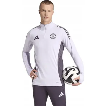 Pánská mikina MIKINA ADIDAS MANCHESTER UNITED TRÉNINKOVÁ FOTBALOVÁ PRODYŠNÁ NA ZIP XL