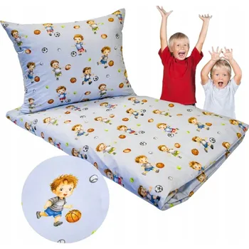 Povlečení Sada povlečení Głęboki Sen 120 x 160 cm modrá