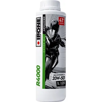 Motorový olej IPONE R4000 20W50 POLOSYNTETICKÝ MOTOROVÝ OLEJ 1L (ESTER, MA2)