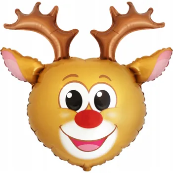 Balónek Fóliový balónek Sob Vánoce Christmas 60 cm