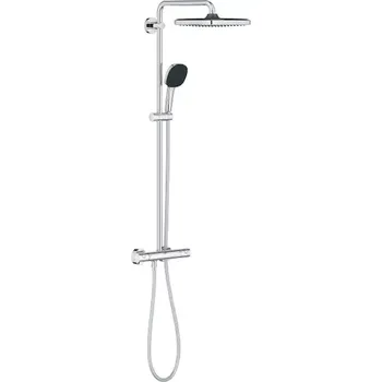 Sprchový set Grohe Vitalio Comfort - Sprchový set s termostatem, průměr 25 cm, chrom 26697001