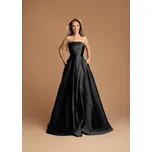 Eva & Lola Korzetové společenské šaty s kapsami ALIZEE černá