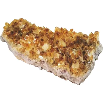 Sběratelství Citrínová drůza – střední hroty, 821 g | esoterika & feng shui