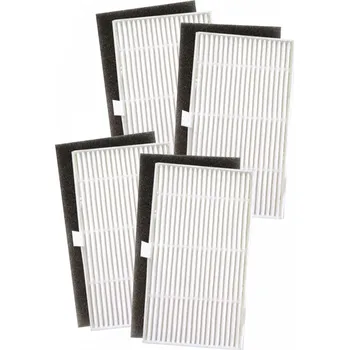Filtr do robotického vysavače HEPA Filtry do vysavače MOVA E20 Plus Black s mikrofiltry 4ks