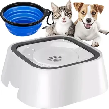 Miska na vodu + cestovní miska v sadě