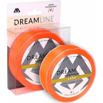 Mikado Vlasec Dreamline Carp Fluo Oranžová1200 m - 0,30 mm 9,73 kg