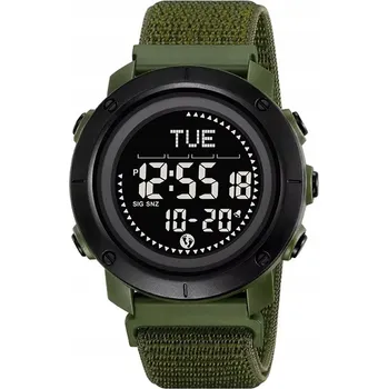 Hodinky Pánské hodinky SKMEI skm.126201c.mn elektronické s kompasem, krokoměrem a teploměrem