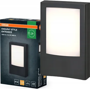 Venkovní osvětlení Venkovní nástěnné LED svítidlo 12,5W 900lm 3000K šedé IP44 Endura
