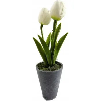 umělá květina Umělé tulipány v květináči, červené jako živé