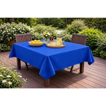 ubrus Orbytex Ubrus venkovní - kočárkovina modrá Rozměry: průměr 120, Tvar: Kulatý