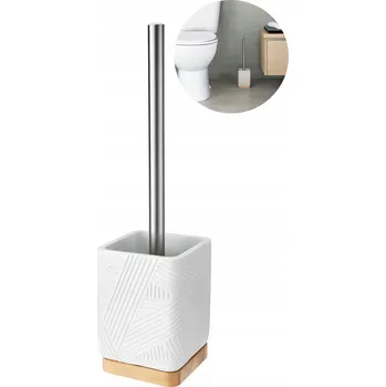 WC štětka WC štětka do koupelny Camino čtvercová bílá