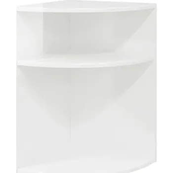 Konferenční stolek Odkládací stolek Vysoce lesklá bílá 39,7 x 39,7 x 60 cm