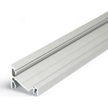 LED lišta PREMIUMLUX Rohový hliníkový profil CORNER 2m pro LED pásky, ALU lišta