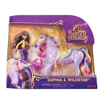 Panenka SPIN MASTER Panenka Unicorn Academy Sofia a jednorožec 6066838