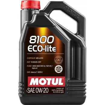 Motorový olej Motorový olej Motul 4 l 0W-20