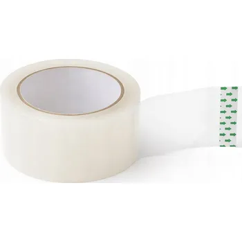 Průhledná lepicí páska balicí bezbarvá 110 m 48 mm x 120 y MOCNÁ 1 ks