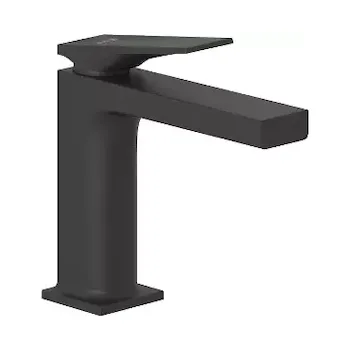 Vodovodní baterie Kludi Decus - Umyvadlová baterie s výpustí Push-Open, EcoPlus, matná černá 542893975