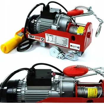 lanový naviják Kladkostroj Mar-Pol 0,25 t, výška zdvihu 1 m