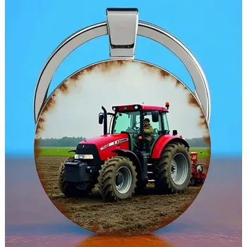 Přívěsek na klíče traktor