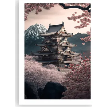 Obraz Plakát bez rámu do obýváku ložnice 50x70 Asie moderní módní obraz