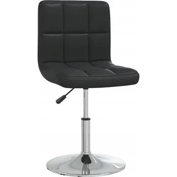Barová židle Kancelářská židle, černá, umělá kůže