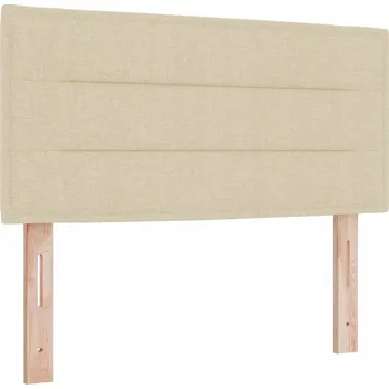 Krémová pohovka ve stylu Linie, 80 cm, látková