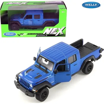 Hračka Welly 2020 Jeep Gladiator 1:27 modrý