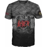 metalove-tricko-Slayer-sede velikost: 146 - šířka 39 cm, délka 51 cm