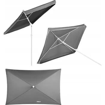 Slunečník Plážový slunečník Nils Camp NC7826 125 cm šedý