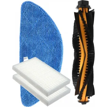 Sada příslušenství pro robotický vysavač Kartáč, HEPA filtry k vysavači TESLA AI200 Smart Robot Vacuum Laser sada a mop 4ks