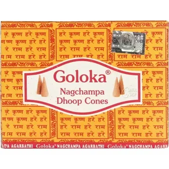 Čajovna Goloka Nag Champa indické vonné františky 10 ks