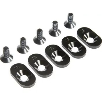 Losi vložka lože motoru černá 19T (5): 5ive-T 2.0