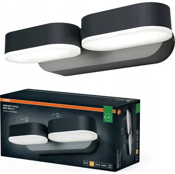 Venkovní osvětlení Venkovní nástěnné LED svítidlo 13.5W 630lm 3000K šedé IP44 Endura